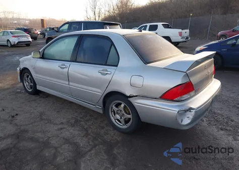 2002 Mitsubishi Lancer Oz Rally from USA, damaged, VIN JA3AJ86E72U081351